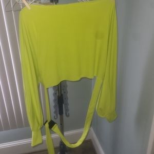 Womans off the shoulder blouse